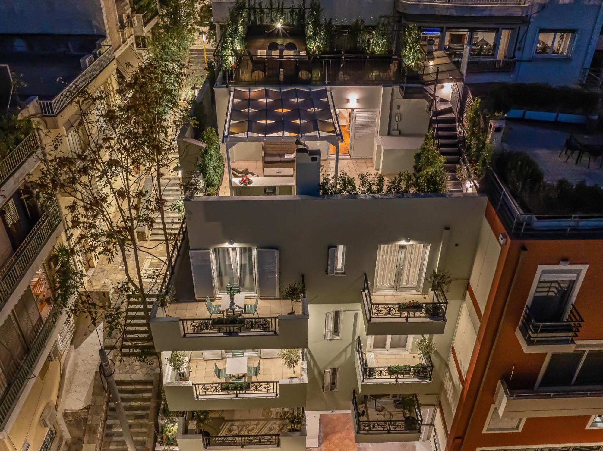 Appartement Mets Souites à Athènes Extérieur photo